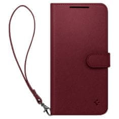 Spigen Wallet S Plus, burgundy, Samsung Galaxy S23