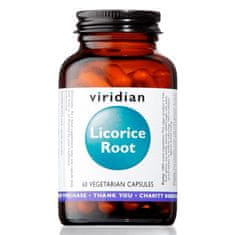 VIRIDIAN nutrition Licorice Root (Lékořice), 60 kapslí