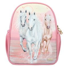 Miss Melody Batůžek , Růžový, pastelové barvy, 3 koně v běhu | 0412243_A