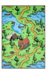 Dětský kusový koberec Aljaška Silk 5208 133x133