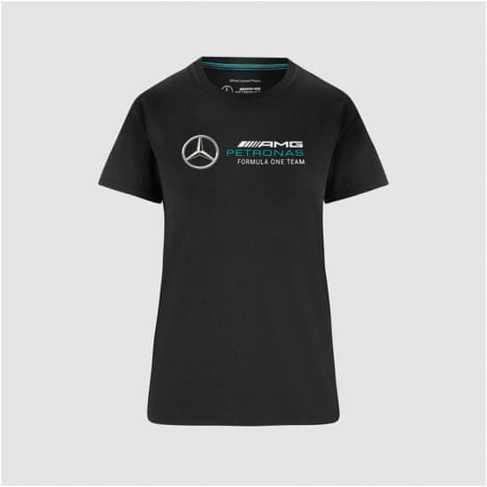 Mercedes-Benz triko AMG Petronas F1 dámské černo-bílo-tyrkysovo-šedé
