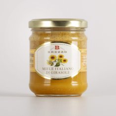 Brezzo Italský med z slunečnicových květů, 250 g