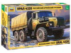 Zvezda Ural 4320, Model Kit 3654, 1/35