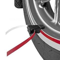 NEW LABEL MOTO páska na kola - grafitová metalíza