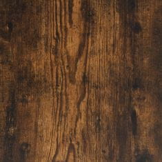 Petromila Lavice s botníkem kouřový dub 42 x 42 x 45 cm kompozitní dřevo