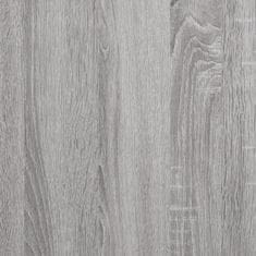 Vidaxl Stojan na akvárium šedý sonoma 121x41x58 cm kompozitní dřevo