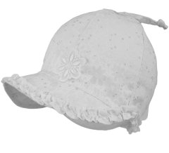 ROCKINO Dětská čepice letní vzor 3229 - bílá, velikost 36