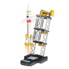Cogo City stavebnice Lunární modul s kosmonauty kompatibilní 595 dílů