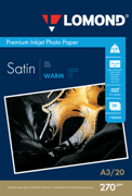 Inksys Fotopapír Premium, saténový, 270 g/m2, A3, 20 listů, Warm