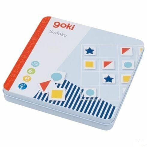 Levně Goki Sudoku - 36 magnetů, 25 šablon