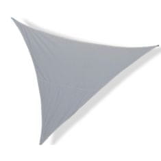 Helieli trojúhelníková markýza, šedá, 5x5x5m