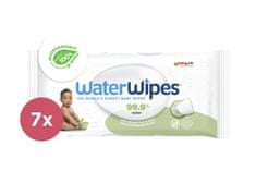 WaterWipes 7x Vlhčené obrousky bez obsahu plastů Soapberry 60 ks ( 420 ks )