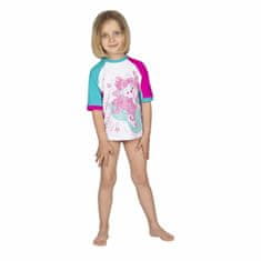 Mares Dětské lycrové triko SEASIDE RASHGUARD SHIELD GIRL růžová M (4/5 let)