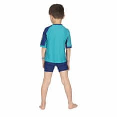 Mares Dětské lycrové triko SEASIDE RASHGUARD SHIELD BOY modrá S (3/4 roky)