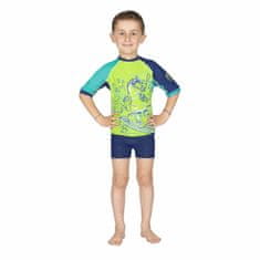 Mares Dětské lycrové triko SEASIDE RASHGUARD SHIELD BOY modrá S (3/4 roky)