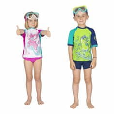 Mares Dětské lycrové triko SEASIDE RASHGUARD SHIELD GIRL růžová M (4/5 let)