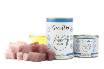 Gussto Fresh konzerva pro kočky s tuňákem 400 g