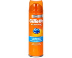 Gillette Zvlhčující gel na holení pro citlivou pleť Gillette Fusion5 Ultra Moisturizing (Shave Gel) 200 ml