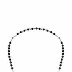 Breil Nadčasový korálkový náhrdelník s křížkem Code TJ2990