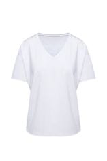 Babell Babell Dámské tričko s krátkým rukávem PATTY bílé XL