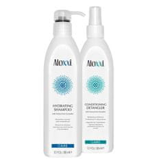 ALOXXI Hydratační šampon a neoplachující kondicionér 300/300ml