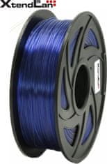 XtendLan XtendLAN PETG filament 1,75mm průhledný modrý 1kg