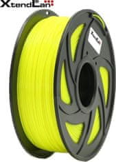 XtendLan XtendLAN PLA filament 1,75mm zářivě žlutý 1kg