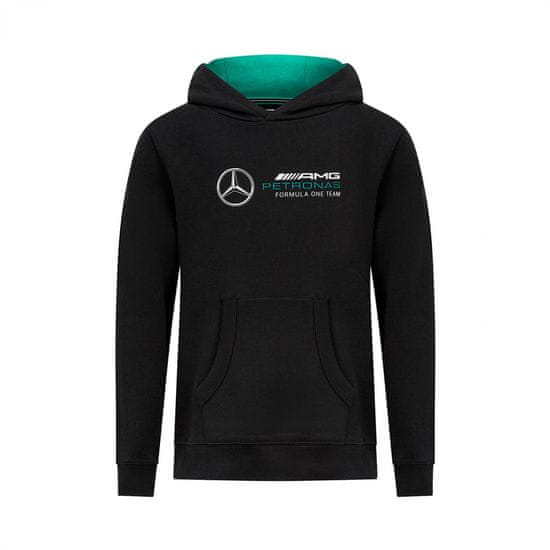 Mercedes-Benz mikina AMG Petronas F1 Logo dětská černá