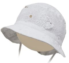 ROCKINO Dívčí letní klobouk vzor 3346 - bílý, velikost 46