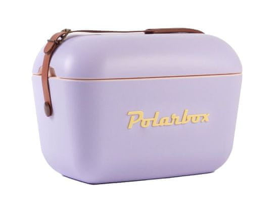 Polarbox Chladící box POLARBOX 20 l fialový s popruhem classic