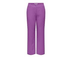 ONLY Dámské kalhoty ONLLANA-BERRY Straight Fit 15267759 Dewberry (Velikost 38)
