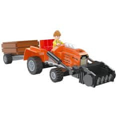 Cogo City stavebnice Traktor kompatibilní 263 dílů