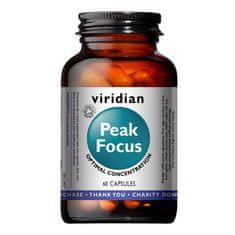 VIRIDIAN nutrition Peak Focus (Normální kognitivní funkce) Organic, 60 kapslí
