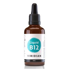 VIRIDIAN nutrition Liquid Vitamin B12, 500 µg, 50 ml