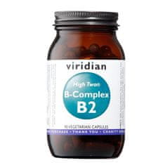 VIRIDIAN nutrition B-Complex B2 High Two, 90 kapslí