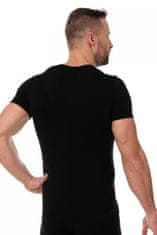 Brubeck Pánské tričko 00990A black + Ponožky Gatta Calzino Strech, černá, M
