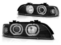 TUNING TEC  Přední světla,BMW E39 09.95-06.03 ANGEL EYES LED H7/H7 černé