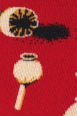 Amiatex Obrázkové ponožky 80 Funny poppy, vícebarevné, 39/41