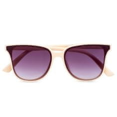 Aleszale Dámské sluneční brýle s UV filtrem na léto - černé/béžové