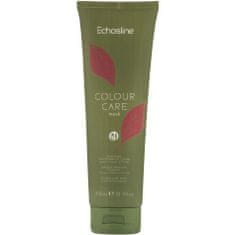 Echosline Colour Care - Maska chránící barvu, Dlouhodobá ochrana barvy vlasů Změkčení a vyhlazení pramenů, 300ml