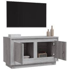 shumee TV skříňka šedá sonoma 80 x 35 x 45 cm kompozitní dřevo