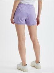 Orsay Světle fialové dámské kraťasy s krajkou XL