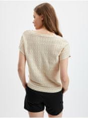 Orsay Béžové dámské béžové svetrové tričko S