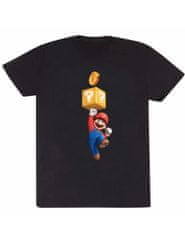 Tričko Super Mario Bros. - Mario Coin (velikost S)
