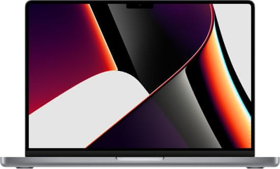 Apple MacBook Pro 14, M1 Max 10-core, 32GB, 1TB, 32-core GPU, vesmírně šedá (Z15H0009H)