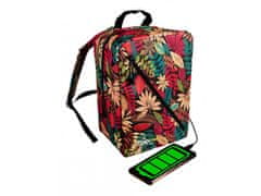 TopKing Cestovní batoh WIZZAIR s USB 40 x 30 x 20 cm, vícebarevná
