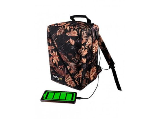 TopKing Cestovní batoh WIZZAIR s USB 40 x 30 x 20 cm