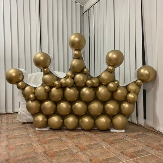 MojeParty FORMA na balónky Korunka XL 120x180cm