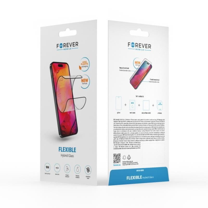Levně Forever Hybridní sklo Forever Flexible pro iPhone 13 Pro Max/14 Plus 6,7" GSM168971