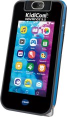 TWM hrací telefon KidiCom Advance 3.0 černo-modrý 3-dílný